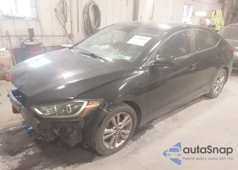 2018 Hyundai Elantra Sel из США, поврежденный, VIN KMHD84LF2JU504315